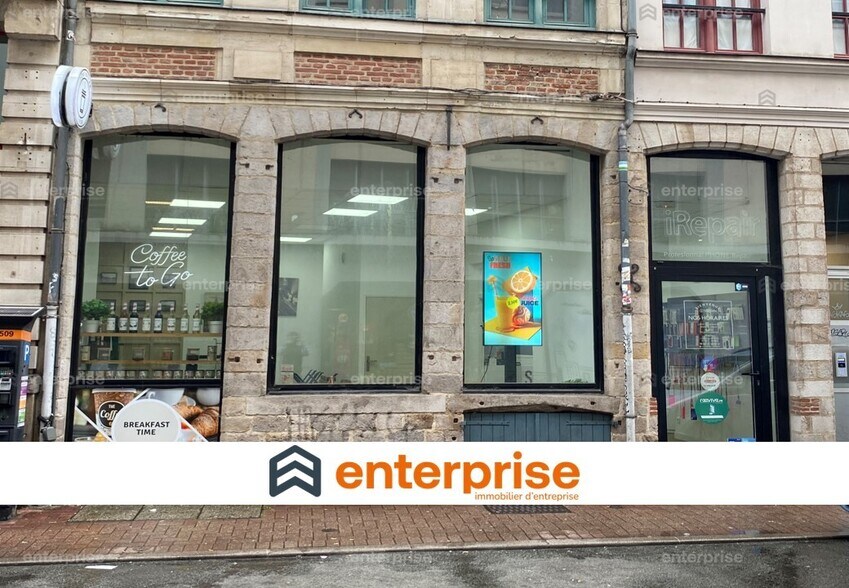 Commerce de détail dans Lille à louer - Photo du bâtiment - Image 1 de 4