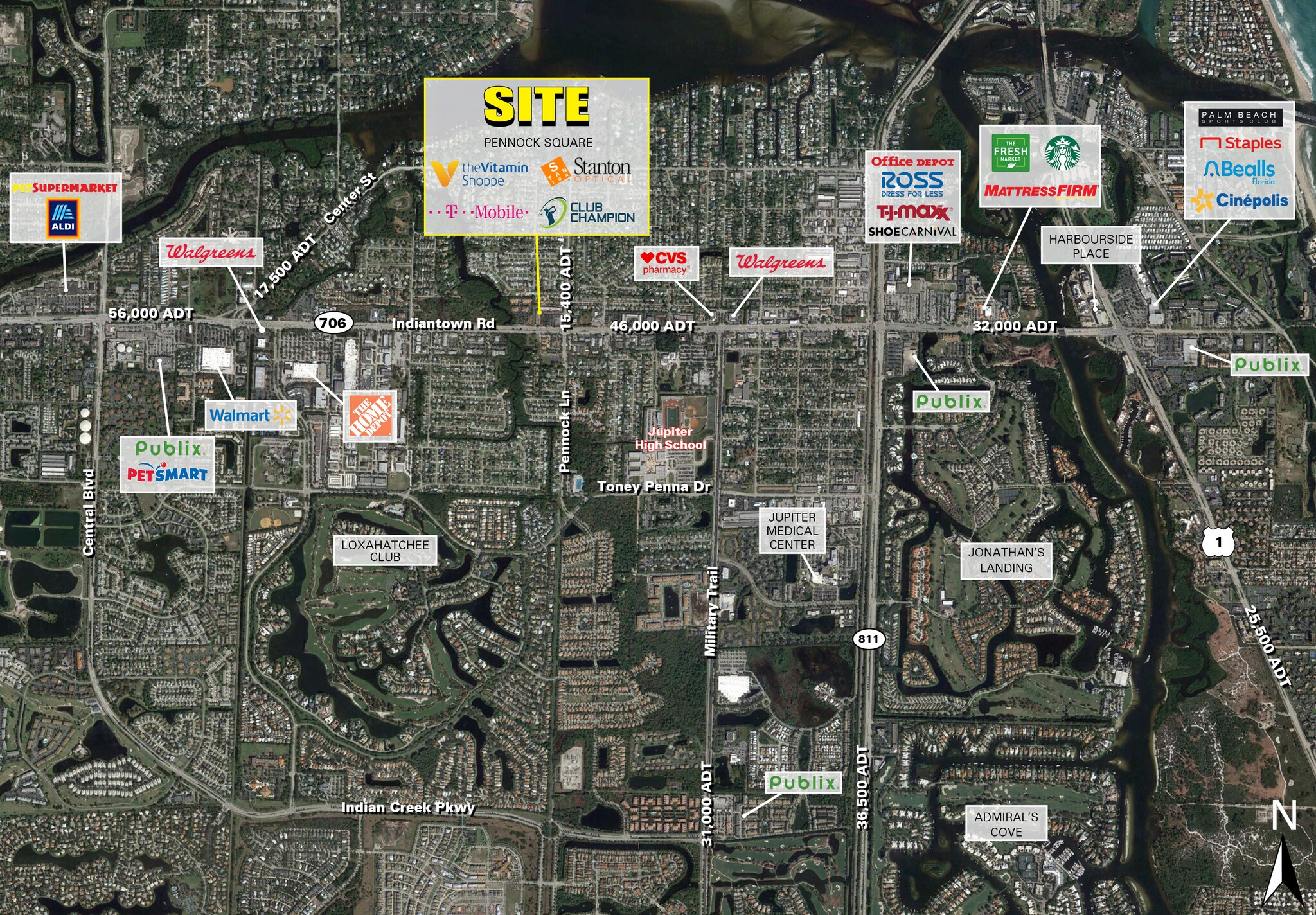 901 W Indiantown Rd, Jupiter, FL à louer Photo principale- Image 1 de 4