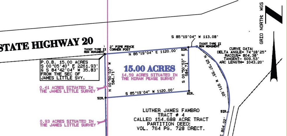 1001 Interstate 20, Ranger, TX for sale - Site Plan - Image 2 of 2