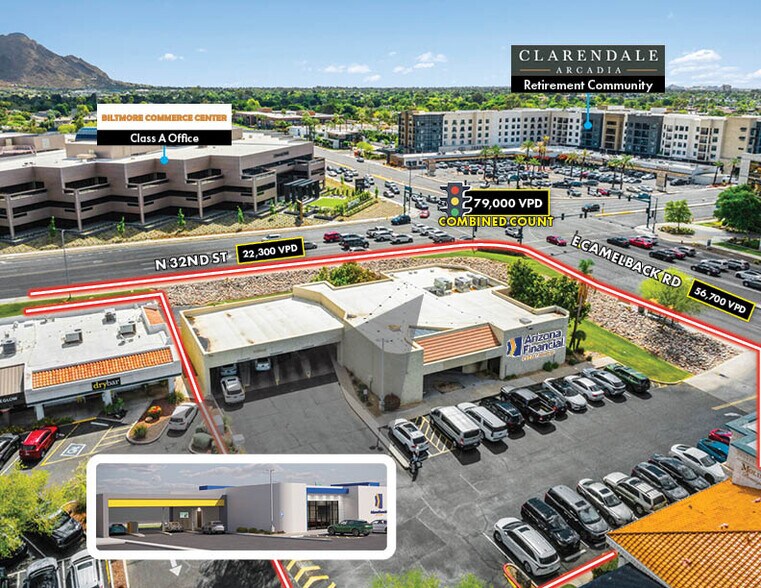 3178 E Camelback Rd, Phoenix, AZ à vendre - Photo du bâtiment - Image 3 de 12