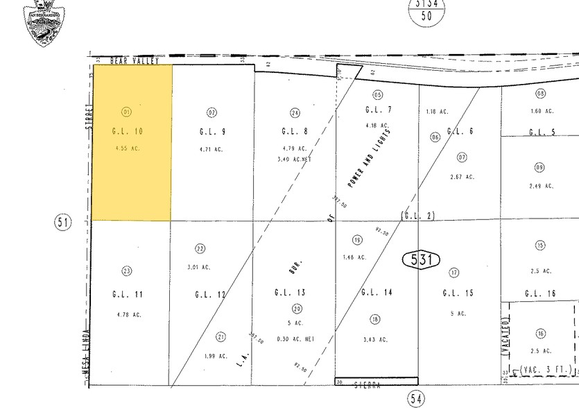 12525 Bear Valley Rd, Victorville, CA à vendre - Plan cadastral - Image 2 de 8