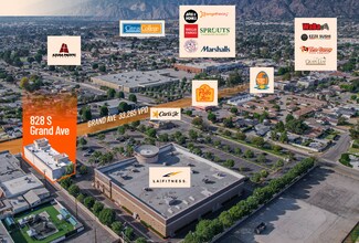 Plus de détails pour 828 S Grand Ave, Glendora, CA - Commerce de détail à louer