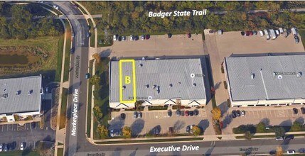 5980 Executive Dr, Fitchburg, WI - Aerial map view - Image1