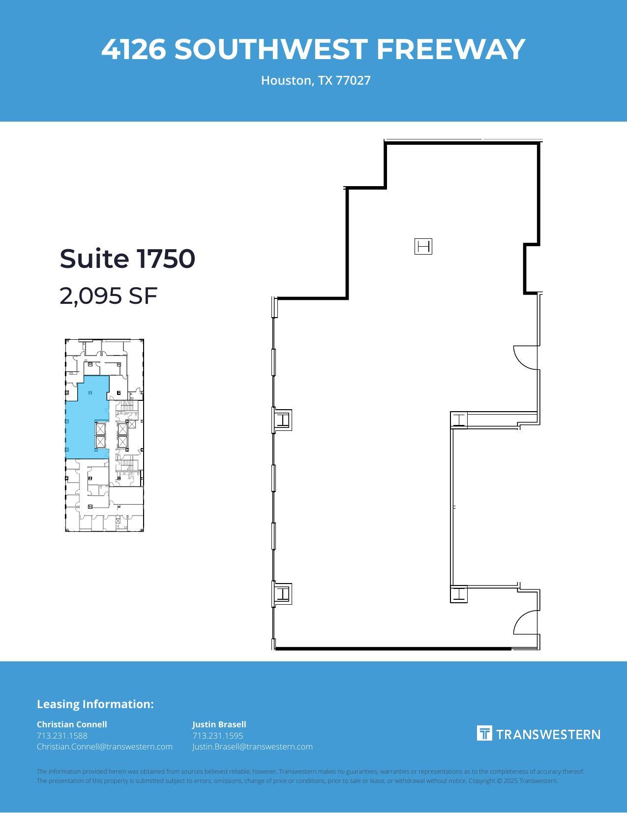 4126 Southwest Fwy, Houston, TX for lease Floor Plan- Image 1 of 1