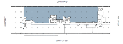 185 Berry St, San Francisco, CA à louer Plan d’étage- Image 1 de 1