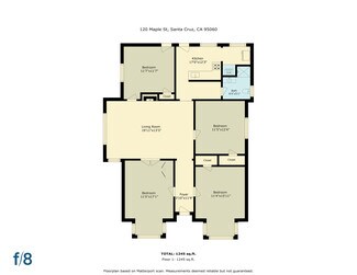 Plus de détails pour 120 Maple St, Santa Cruz, CA - Spécialité à vendre