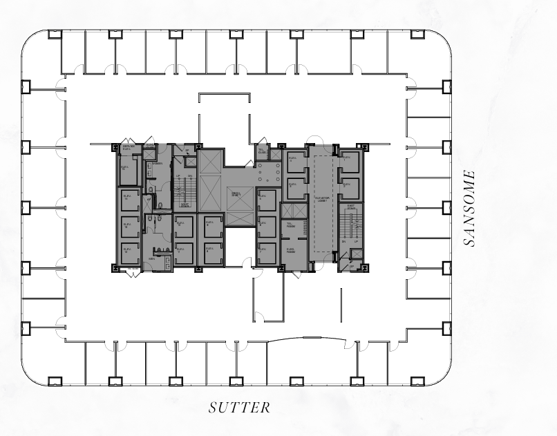 1 Sansome St, San Francisco, CA à louer Plan d’étage- Image 1 de 1