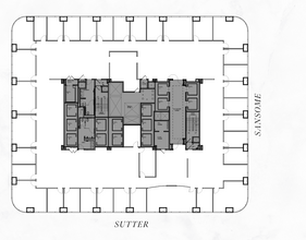 1 Sansome St, San Francisco, CA à louer Plan d’étage- Image 1 de 1