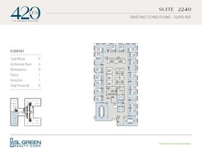 420 Lexington Ave, New York, NY à louer Plan d’étage- Image 1 de 1