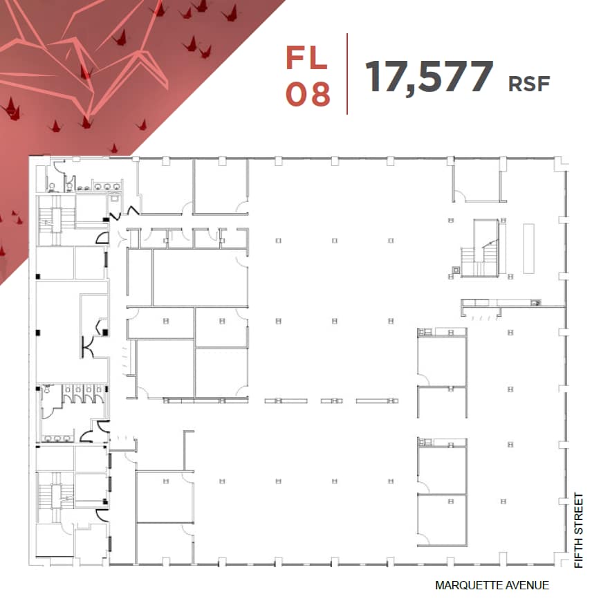 510 Marquette Ave, Minneapolis, MN for lease Floor Plan- Image 1 of 1