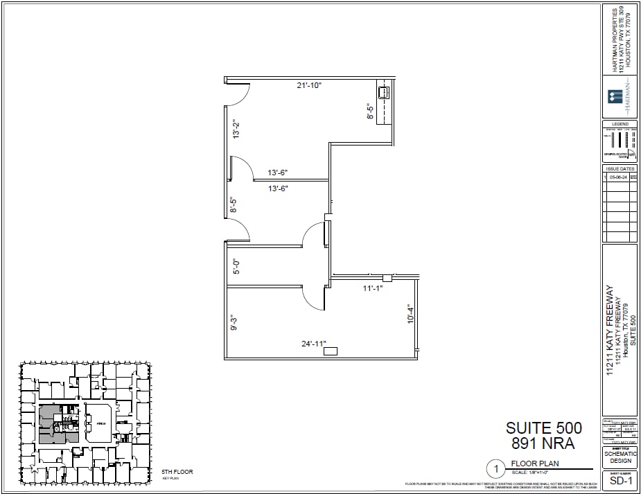11211 Katy Fwy, Houston, TX for lease Floor Plan- Image 1 of 1