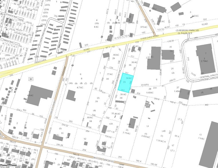 114 Horizon Park Dr, Savannah, GA à vendre - Plan cadastral - Image 2 de 75