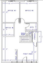 3603-3617 W Pioneer Pky, Arlington, TX for lease Floor Plan- Image 1 of 2