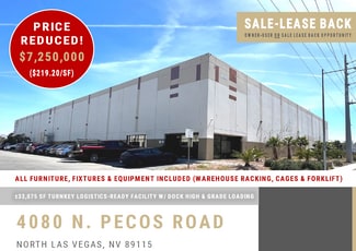 More details for 4080 N Pecos Rd, Las Vegas, NV - Industrial for Sale