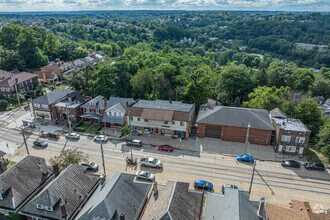 2114-2118 Broadway Ave, Pittsburgh, PA - AERIAL  map view