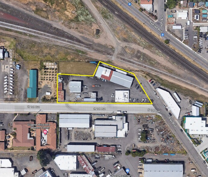 1355 W 1st Ave, Eugene, OR à louer - Photo du bâtiment - Image 2 de 5