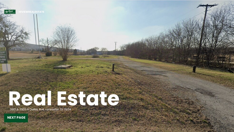 3901 N Dallas Ave, Lancaster, TX à vendre - Photo principale - Image 1 de 3