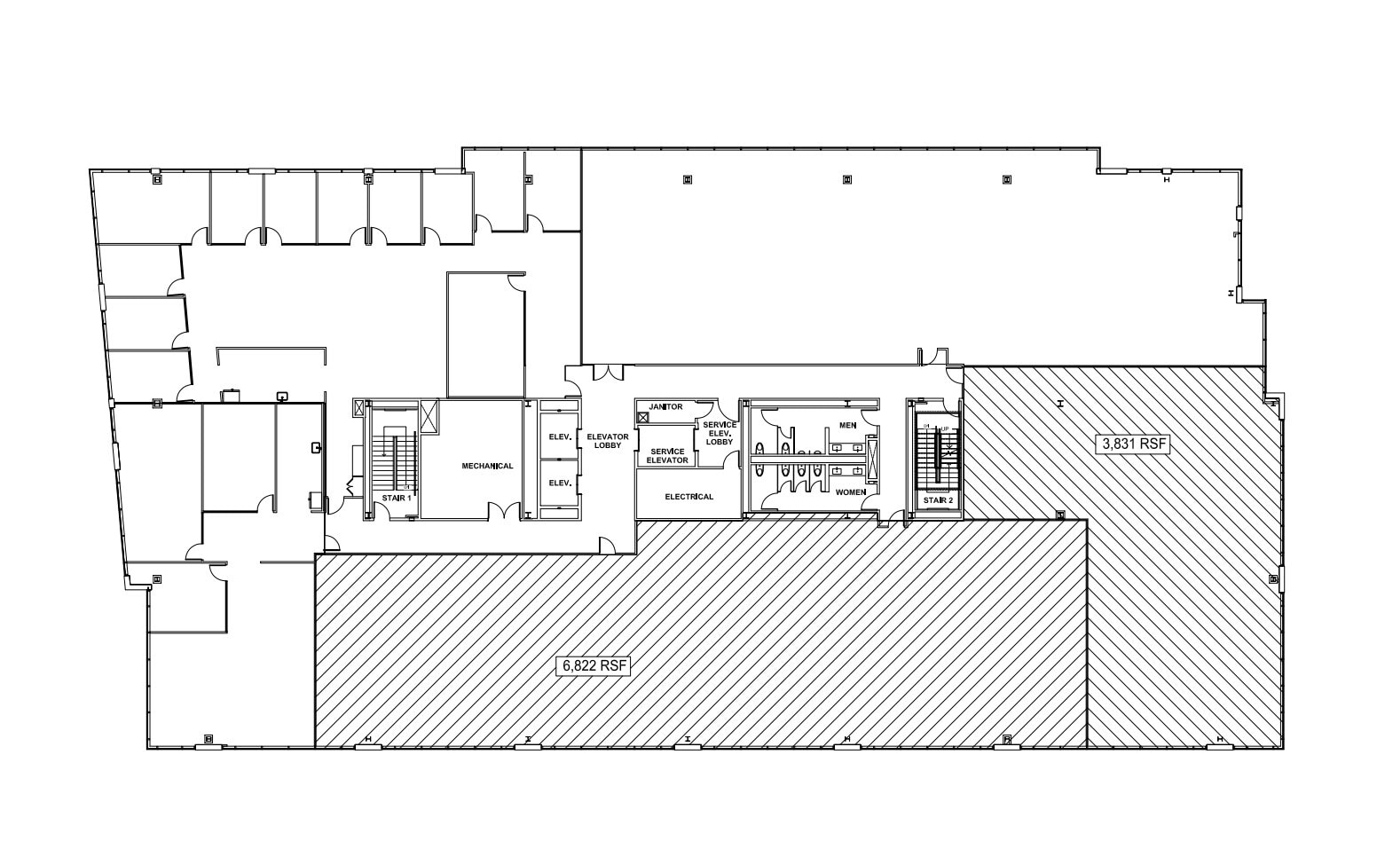 9709 Lakeside Blvd, The Woodlands, TX à louer Plan d’étage- Image 1 de 1