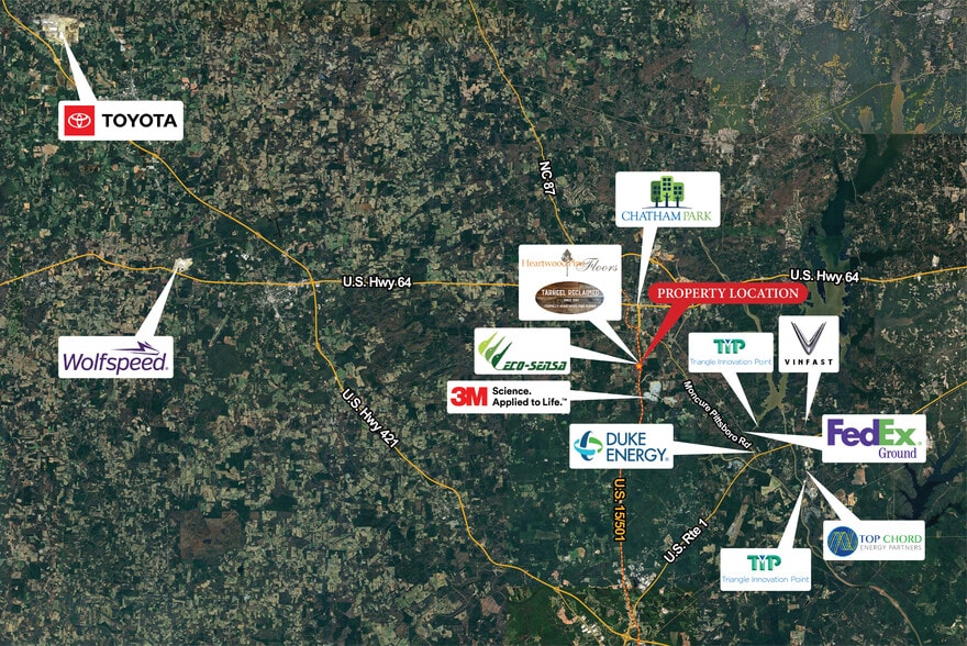 2722 NC 87 S, Moncure, NC for lease - Aerial - Image 3 of 49