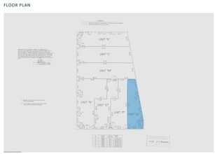 4107-4113 Oleander Dr, Wilmington, NC à louer Plan d’étage- Image 1 de 1