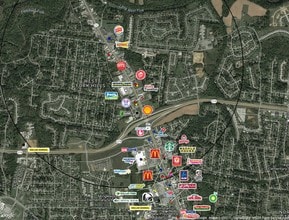 1925 Fort Campbell Blvd, Clarksville, TN - Aerial  map view