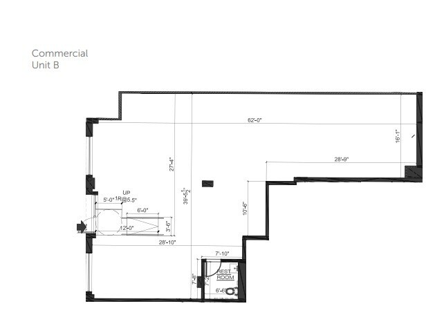 575 4th Ave, Brooklyn, NY 11215 - Unité B - - Plan d’étage - Image 1 of 3