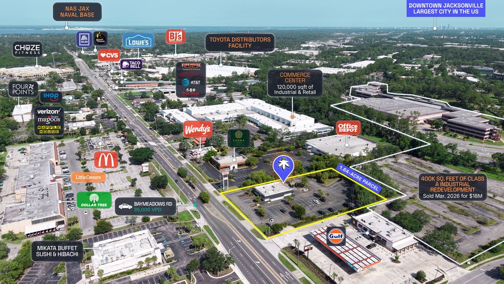 8669 Baymeadows Rd, Jacksonville, FL for sale - Building Photo - Image 2 of 6