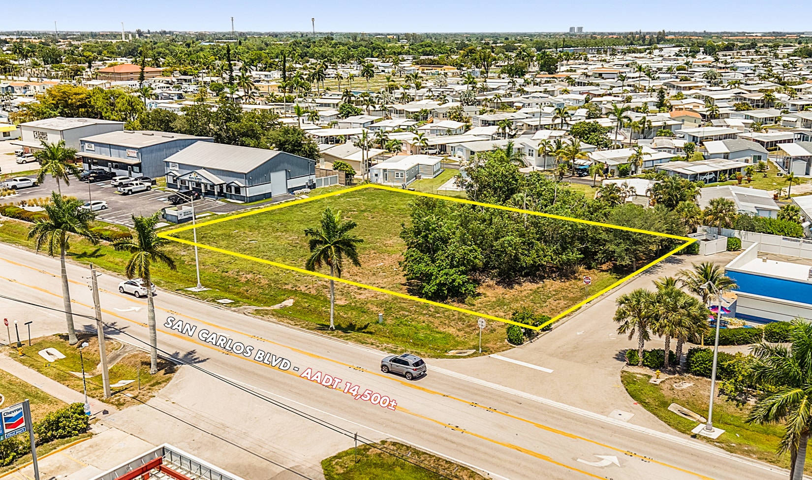 16415/16445 San Carlos Blvd, Fort Myers, FL à vendre Aérien- Image 1 de 6
