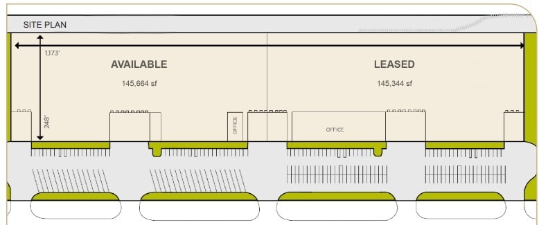 1801 Hawthorne Ln, West Chicago, IL à louer - Plan d’étage - Image 3 de 3