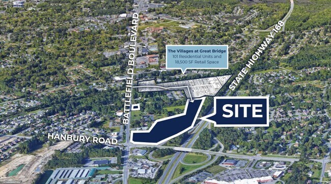 Plus de détails pour Battlefield Blvd, Chesapeake, VA - Terrain à vendre