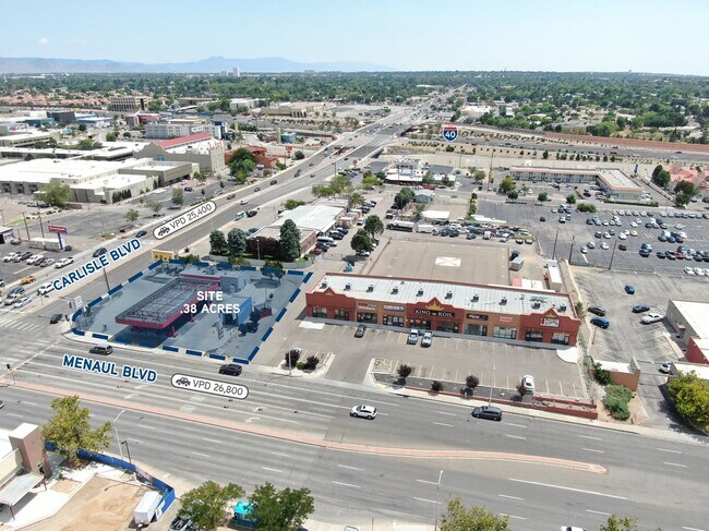 Plus de détails pour 3520 Menaul Blvd NE, Albuquerque, NM - Terrain à louer