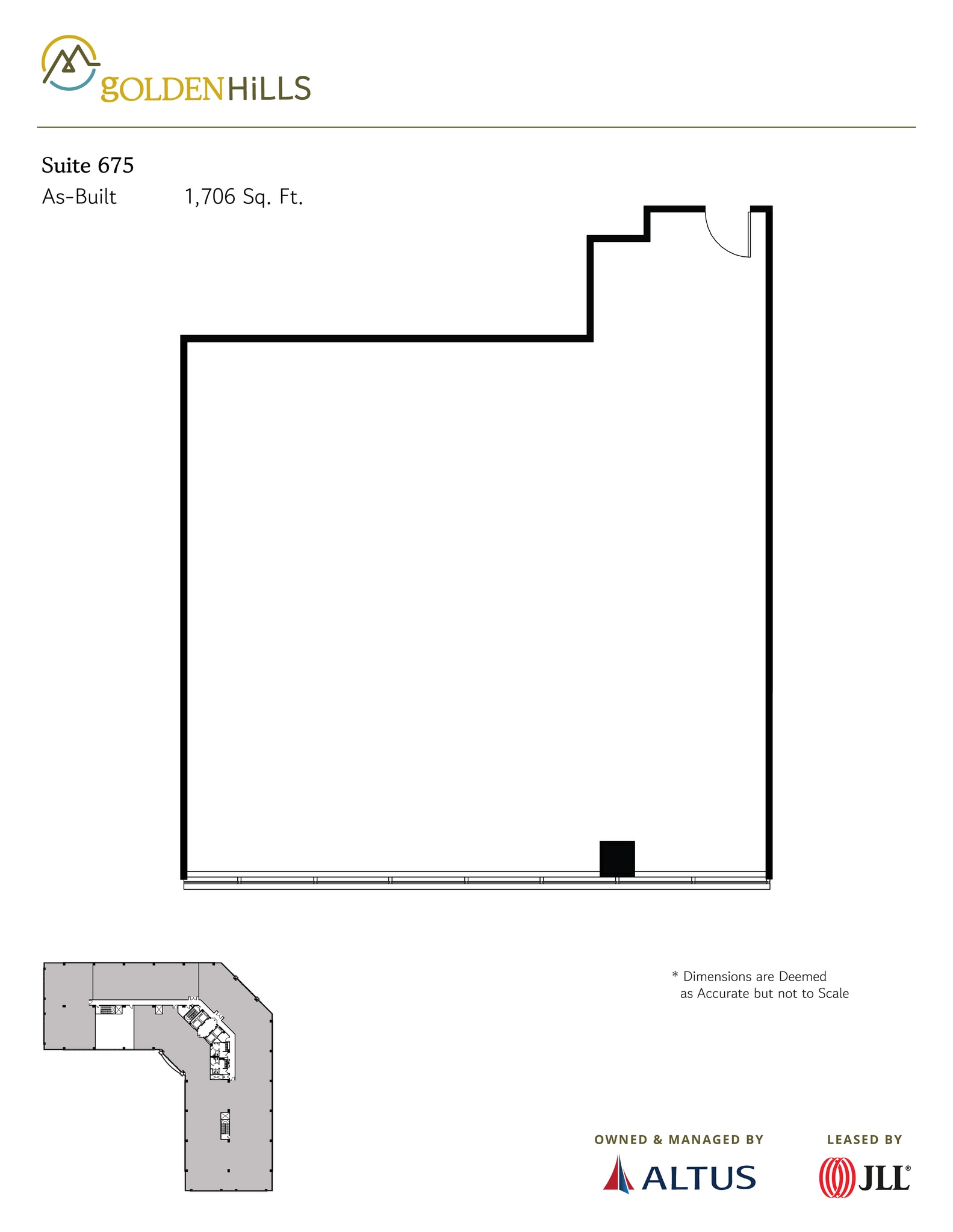 701 S Xenia Ave, Golden Valley, MN à louer Plan d’étage- Image 1 de 1