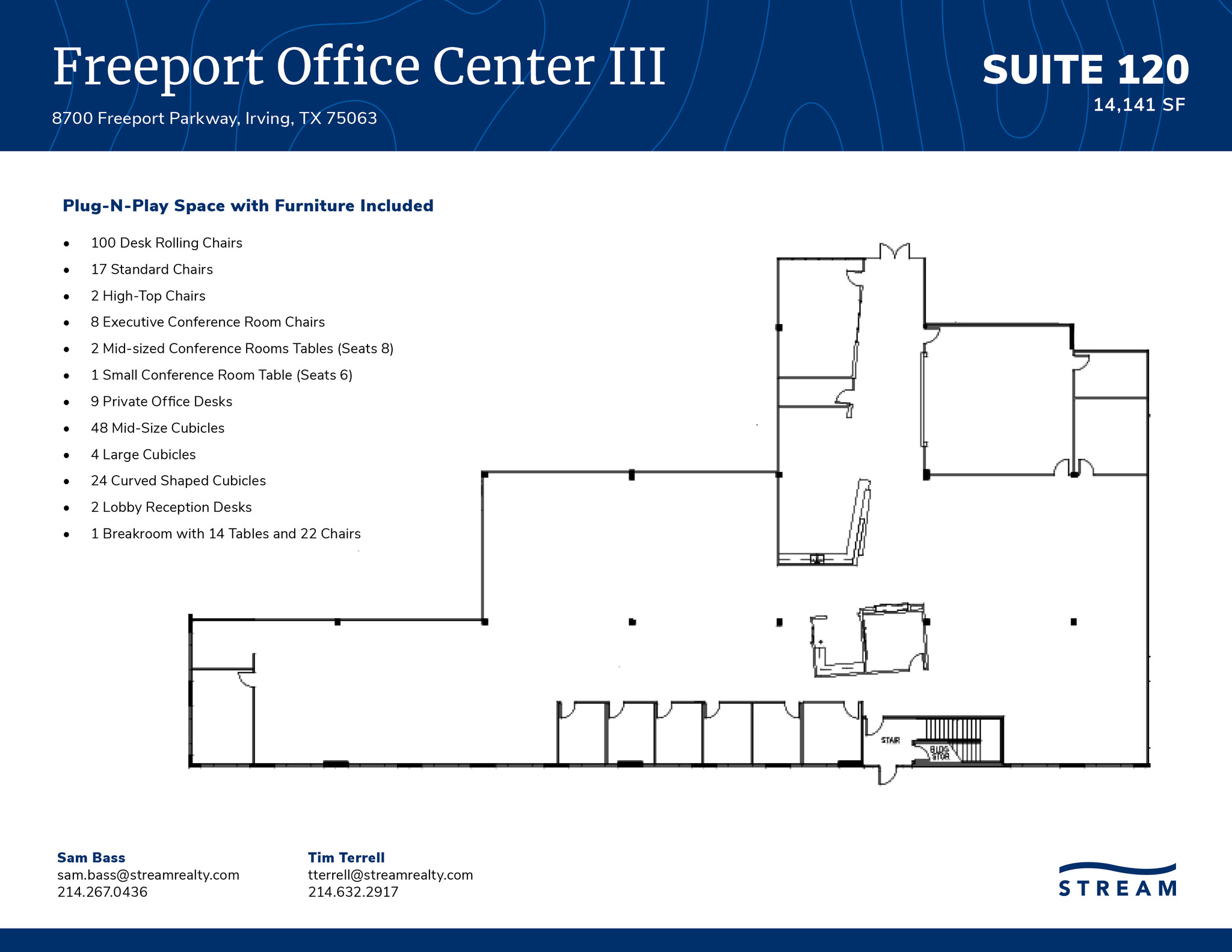 8700 Freeport Pkwy, Irving, TX for lease Floor Plan- Image 1 of 1