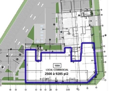 1562 Ch Gascon, Terrebonne, QC à louer - Plan de site - Image 2 de 4