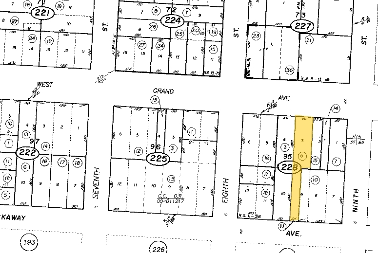 850 W Grand Ave, Grover Beach, CA à vendre - Plan cadastral - Image 3 de 7