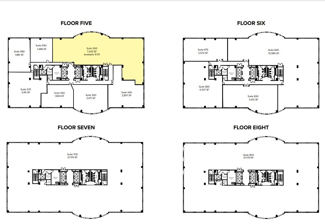 1 Town Center Rd, Boca Raton, FL for lease Floor Plan- Image 1 of 1