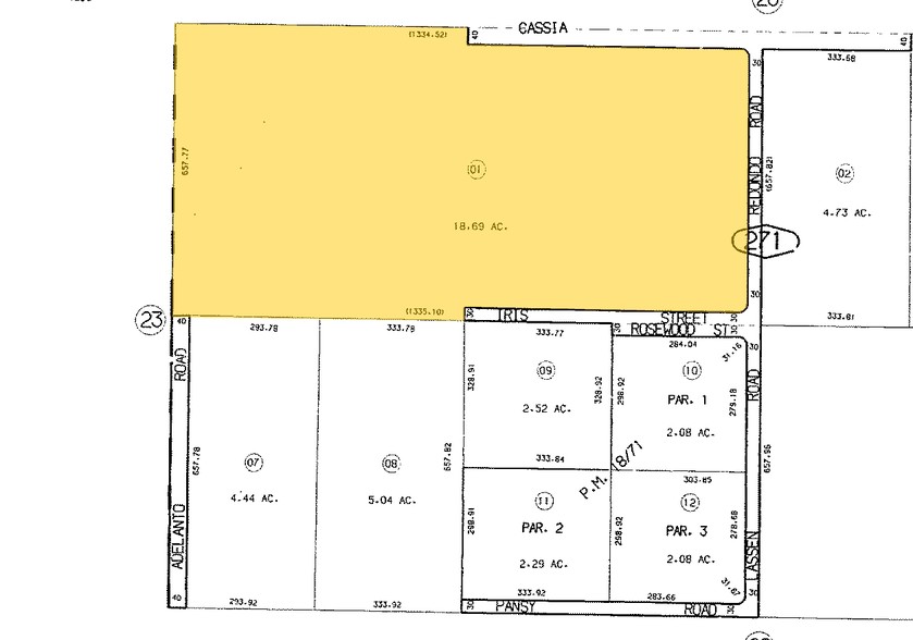 Adelanto Rd, Adelanto, CA à louer - Plan cadastral - Image 2 de 11