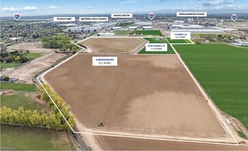 Cherry Ln, Nampa, ID - AÉRIEN Vue de la carte - Image1