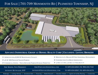 Plus de détails pour 701-709 Monmouth Rd, Plumsted Township, NJ - Terrain à vendre