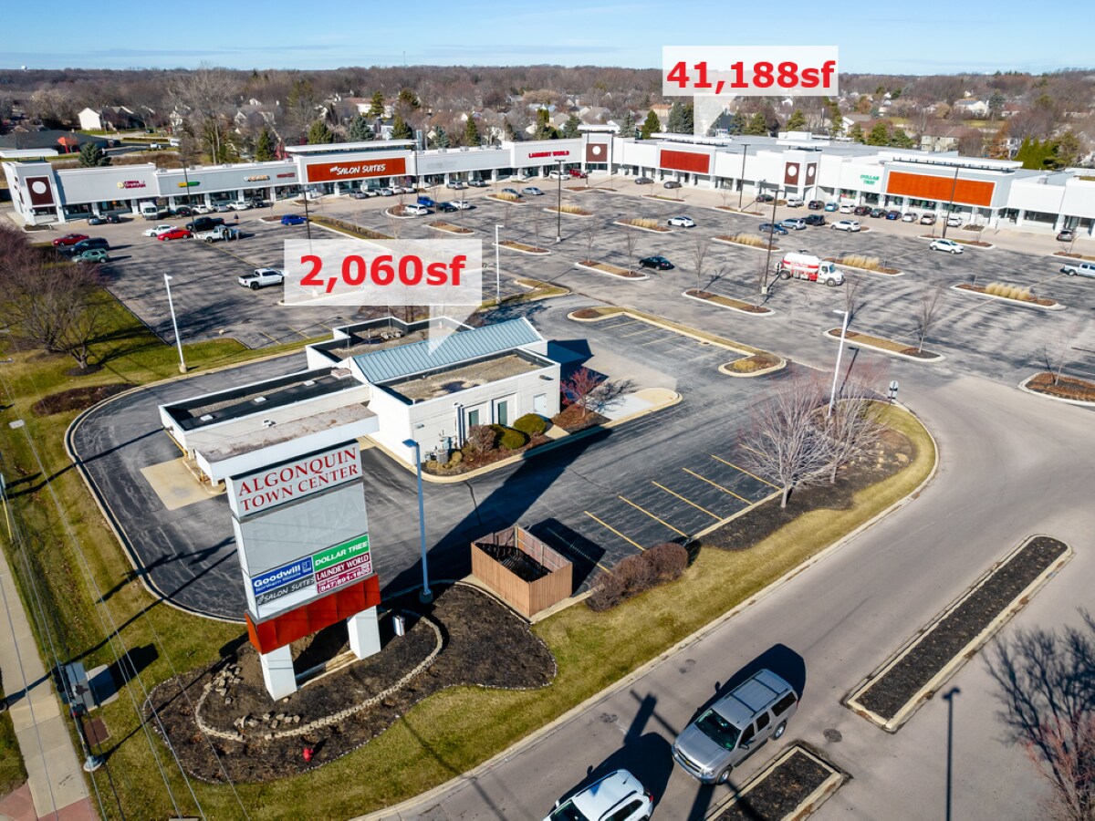 1302-1430 Algonquin Rd, Algonquin, IL for lease Building Photo- Image 1 of 15