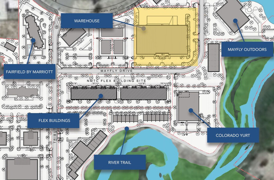 Grand Ave - Lot 7 BUILD-TO-SUIT!, Montrose, CO for lease - Site Plan - Image 1 of 17