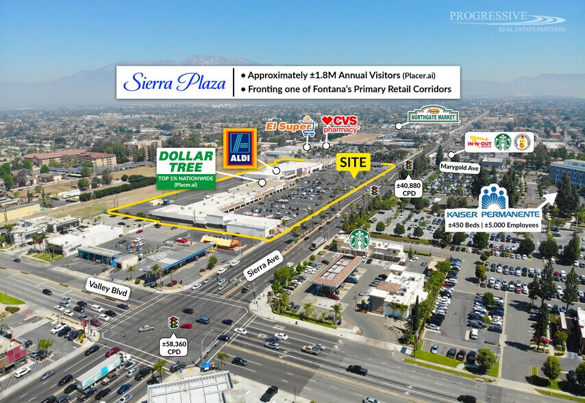 9934-10048 Sierra Ave, Fontana, CA à louer - Photo du bâtiment - Image 1 de 8