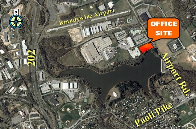 1250 Wrights Ln, West Chester, PA à vendre - Aérien - Image 3 de 11