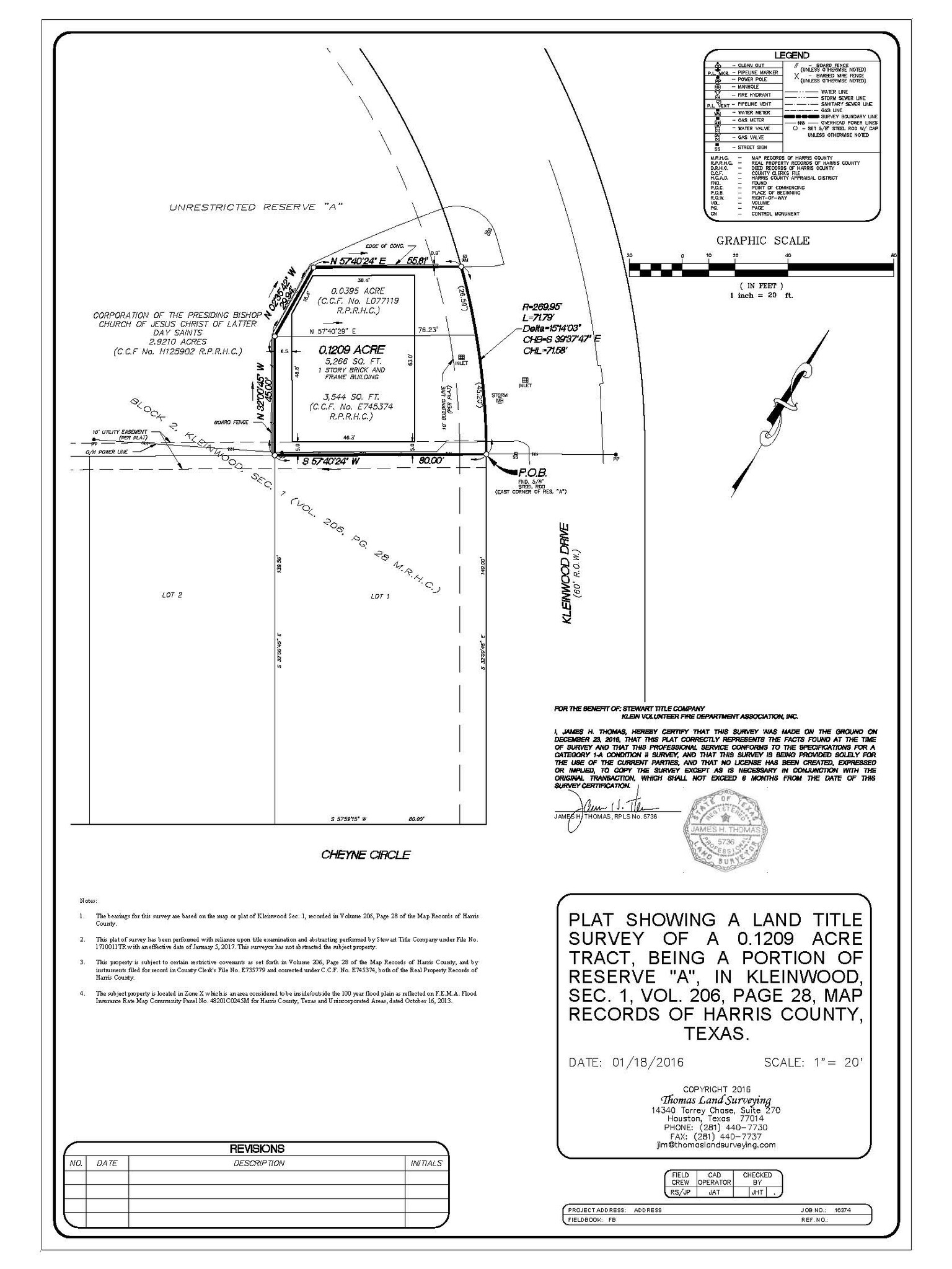 16607 Kleinwood dr, Spring, TX for sale Plat Map- Image 1 of 7