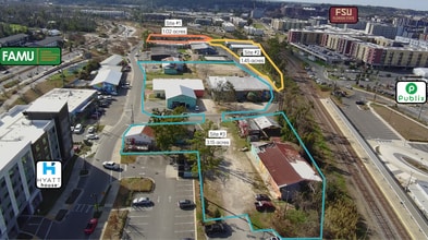 633 Railroad Sq, Tallahassee, FL - Aérien  Vue de la carte - Image1
