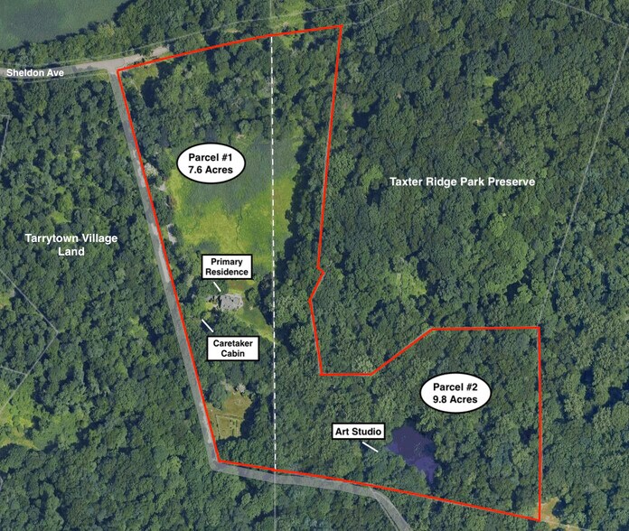 300 Sheldon Ave, Tarrytown, NY à vendre - Aérien - Image 3 de 3