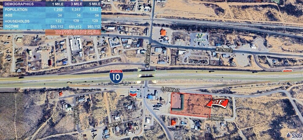 209 Octavia, Sierra Blanca, TX à vendre - Photo du bâtiment - Image 2 de 8