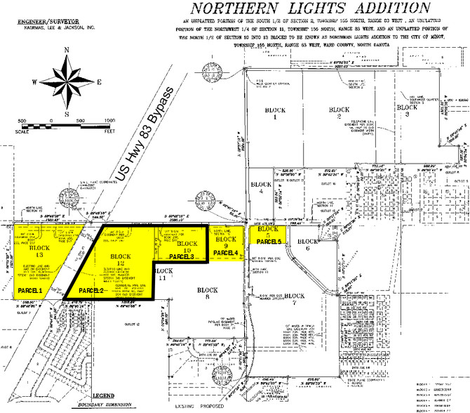 Northern Lights Addn portfolio of 5 properties for sale on LoopNet.ca - Plat Map - Image 2 of 3