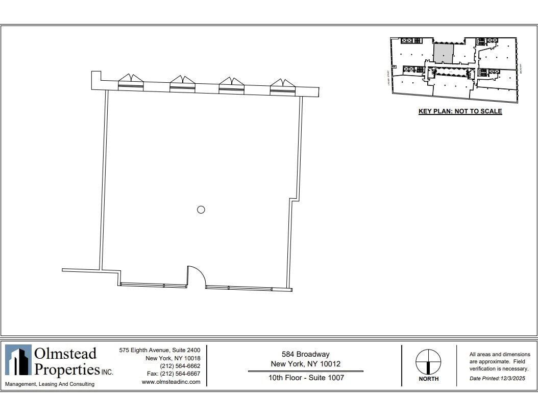 584-590 Broadway, New York, NY à louer Plan d’étage- Image 1 de 1