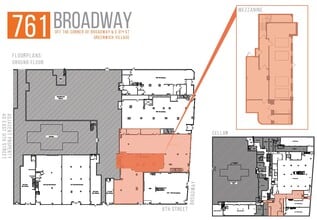 60 E 9th St, New York, NY à louer Plan d  tage- Image 2 de 7